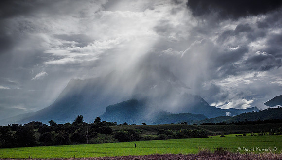 Rain on the mountain