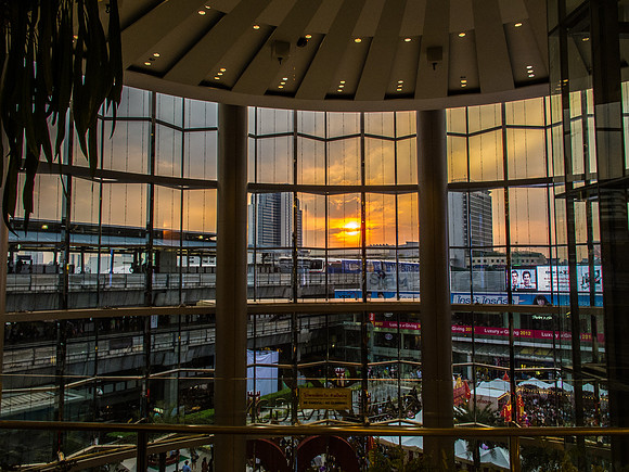 Sunset at the Paragon